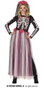 Catrina Elegant Skeleton Costume – Adult Size Large (42-44)