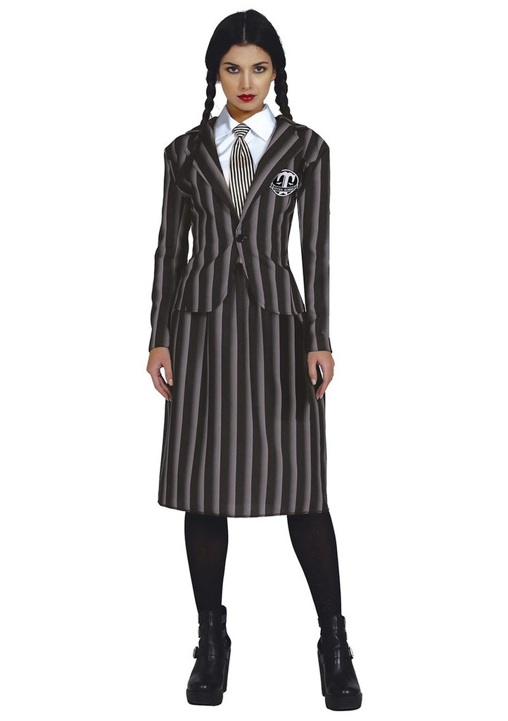 Wednesday Addams School Uniform Costume – Adult Size Medium (38-40)