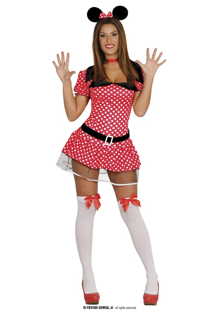Minnie Mouse Sexy – Adult Size Small (36-38)