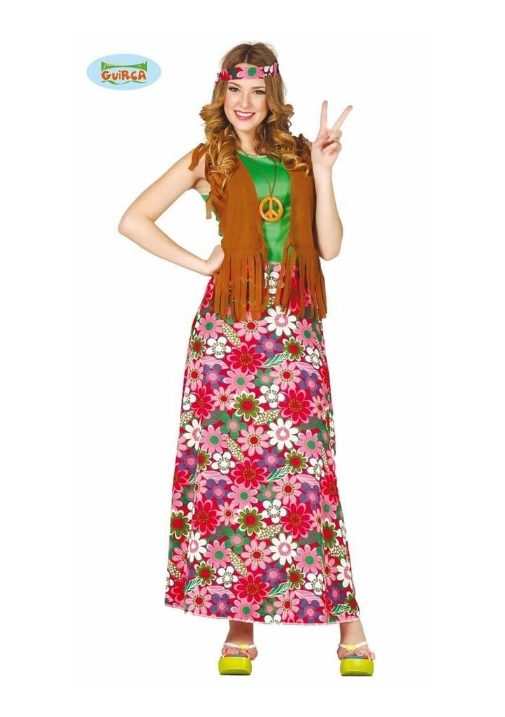 Happy Hippy Woman – Adult Size Large
