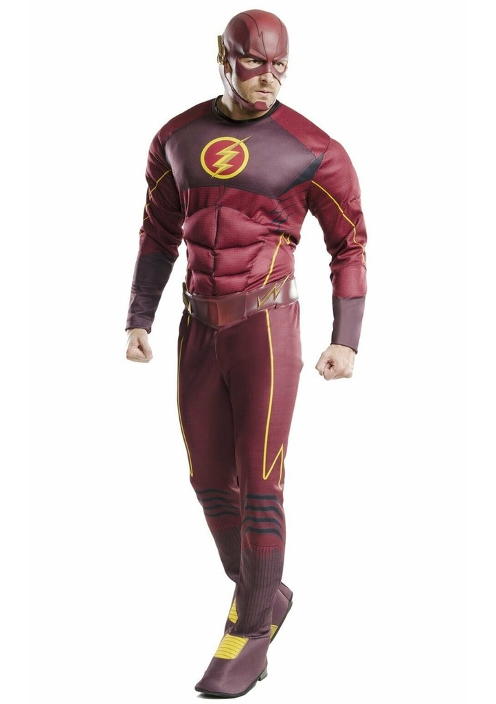 Official Deluxe The Flash DC Comics – Adult Size Large (STD)