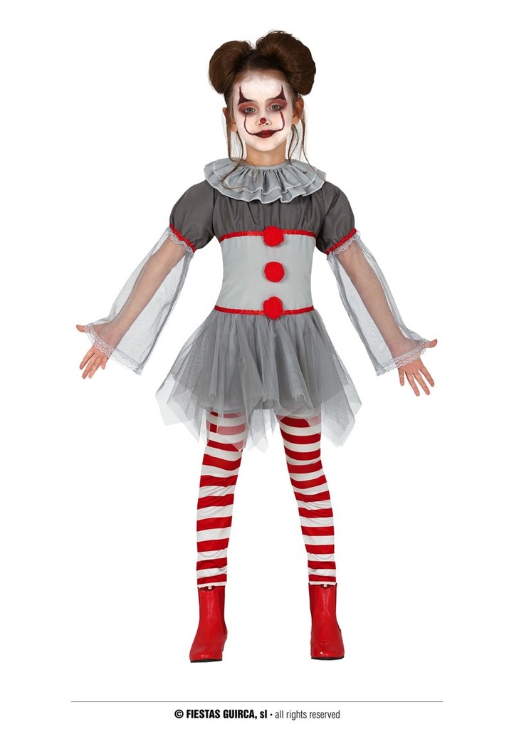 IT Bad Clown Girl – Age 7 to 9 Years