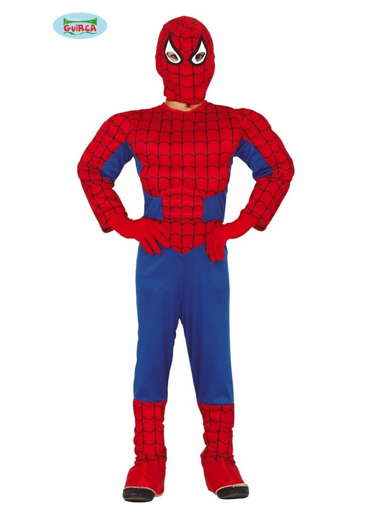 Spiderman Muscled Chest – Age 3 to 4 Years