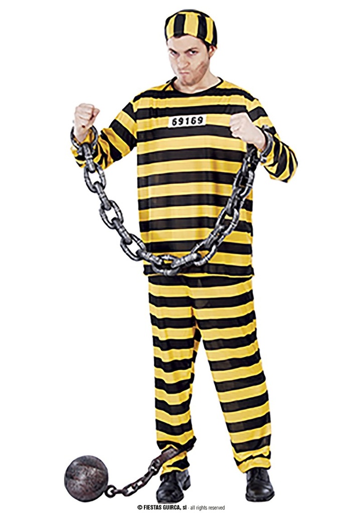 Prisoner – Adult Size Small (46-48)