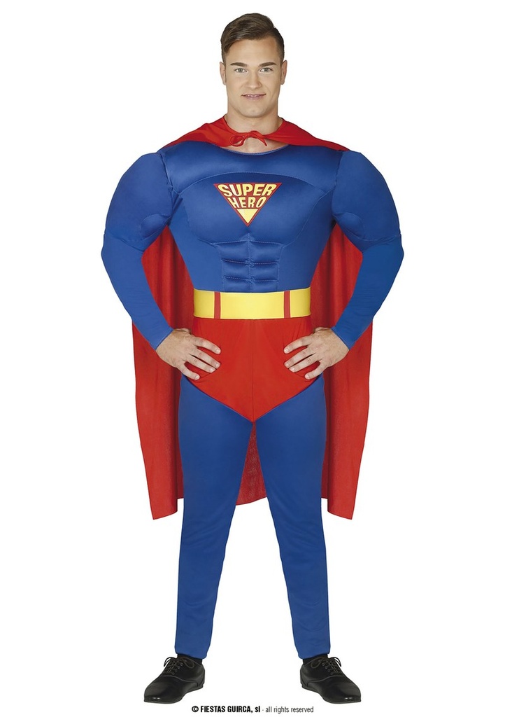 Super Hero Man – Adult Size Small (46-48)