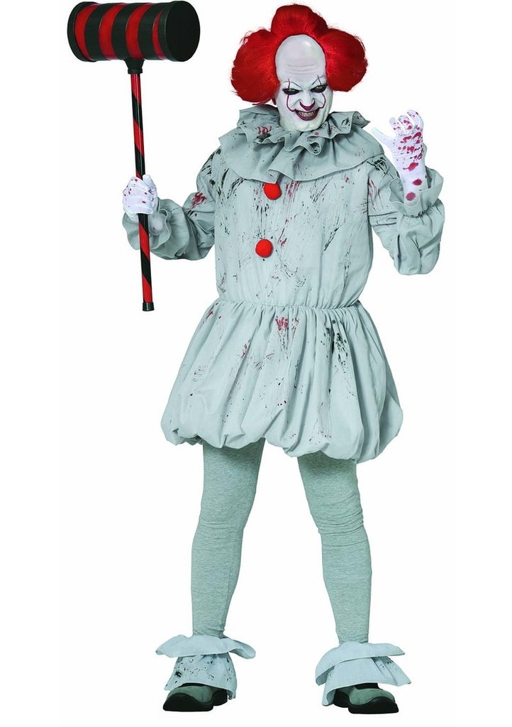 IT Killer Clown – Adult Size XL (54-56)