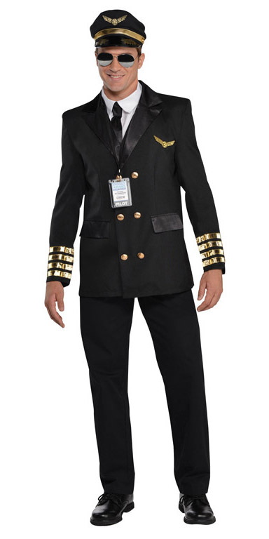 Captain Wingman Costume – Adult Size Large