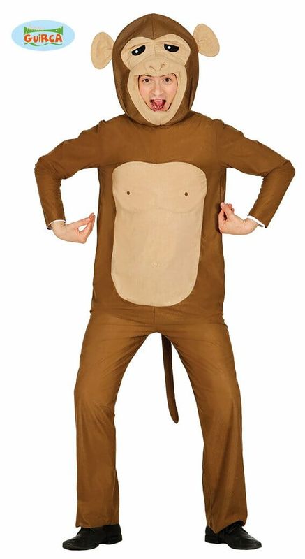 Cuddly Monkey – Adult Size Large