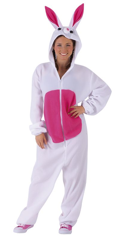 Bunny Onesie Costume - Adult Size Standard