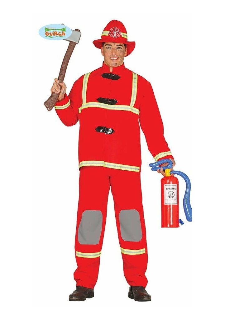 Fire Fighter (Fireman) – Adult Size Medium