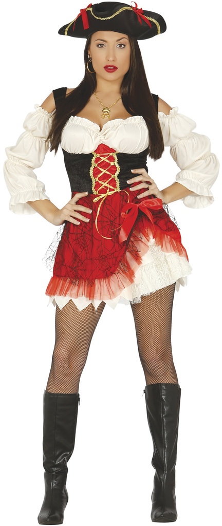 Sexy Pirate Charlotte Woman Costume – Adult Size Small