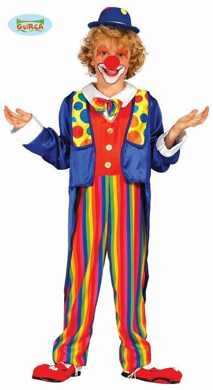Clown Rainbow Stripes (Payaso) – Age 3 to 4 Years