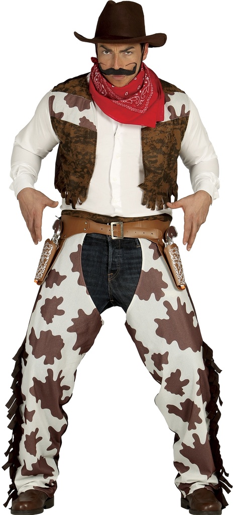 Wild West Cowboy Man Costume – Adult Size XXL (56-58)