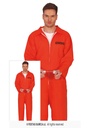 Orange Convict Prisoner Man Costume – Adult Size XXL (56-58)