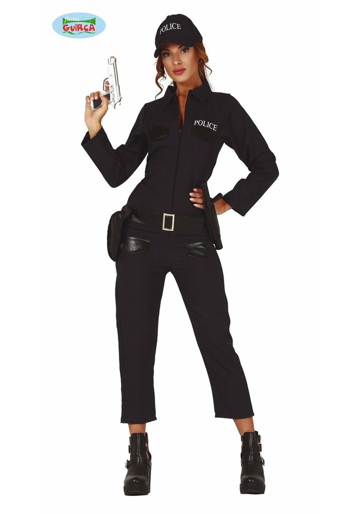 Police Lady (Policia) – Adult Size Medium
