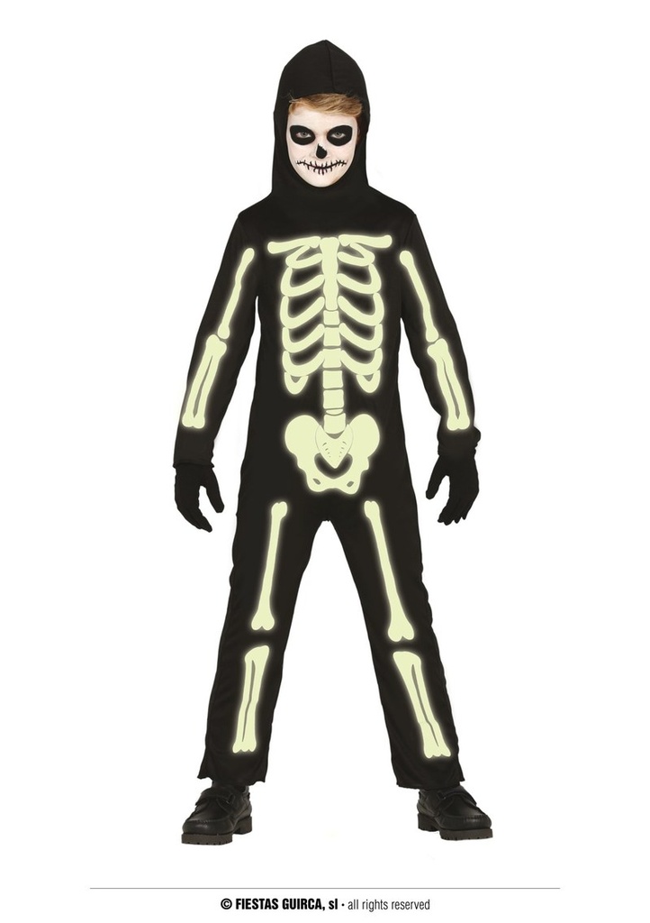 Glow In The Dark Skeleton – Age 7 to 9 Years