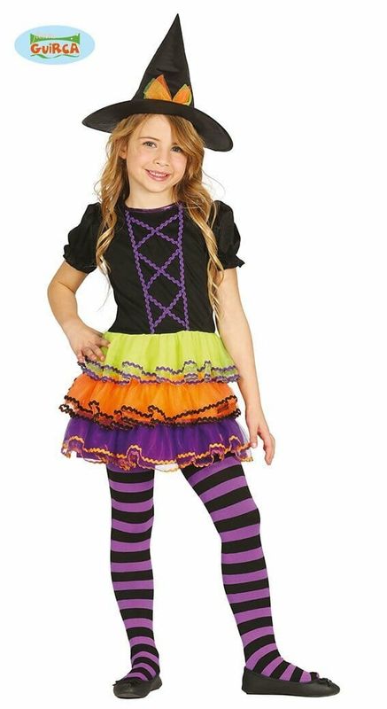 Coloured Witch – Age 10 to 12 Years