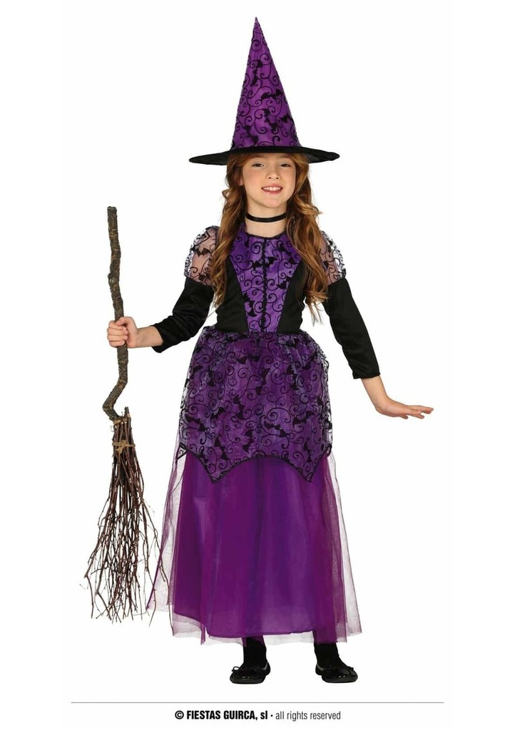 Pretty Lilac Witch – Age 3 to 4 Years