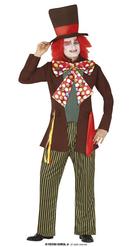 Crazy Mad Hatter – Adult Size Small (46-48)