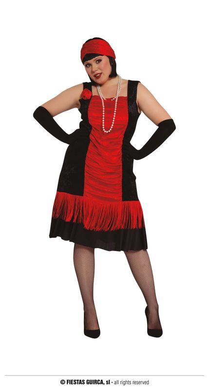 Charleston Red / Black – Adult Size Extra Large (44-46)