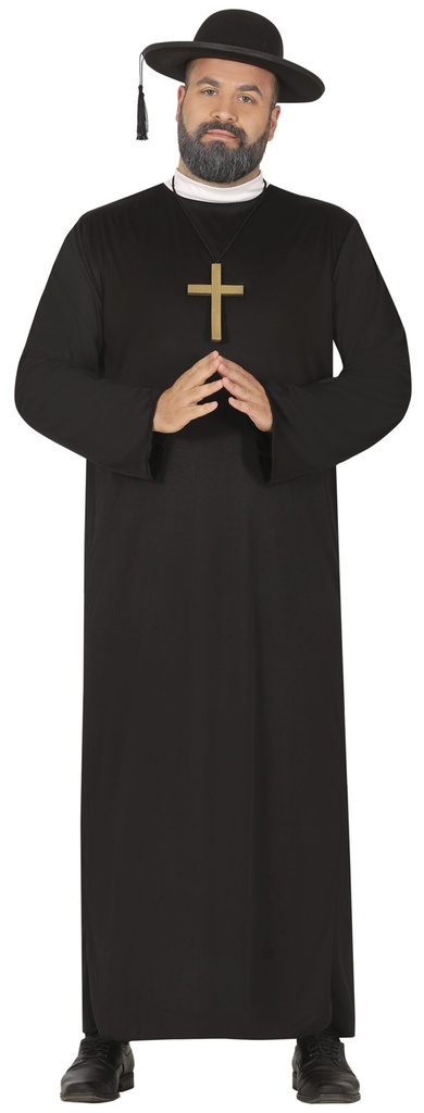 Priest Man Costume – Adult Size Medium