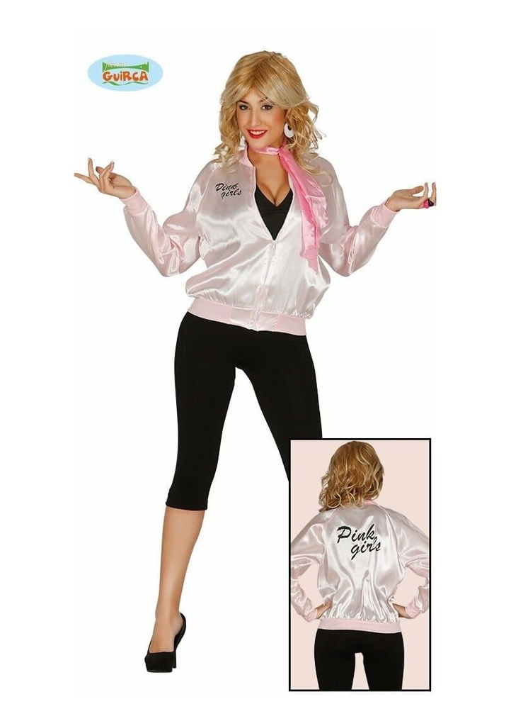 Pink Girls 50’s Jacket – Adult Size Medium