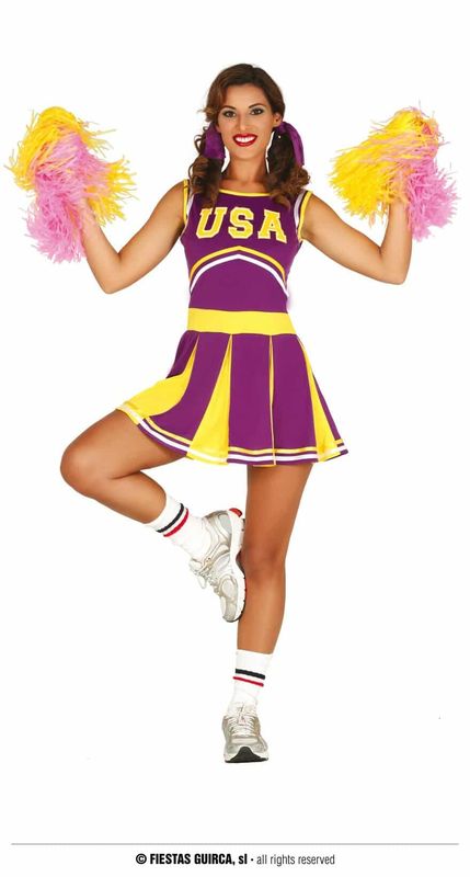 Cheerful Cheerleader – Adult Size Small