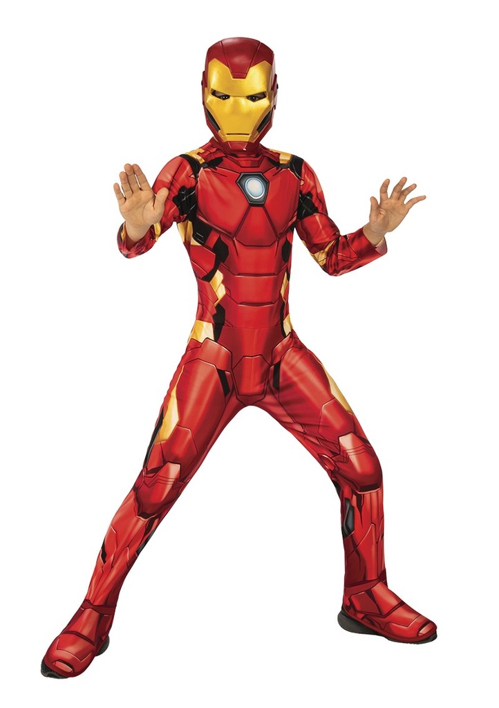 Official Licensed Iron Man Classic Costume - Age 7 to 8 Years
