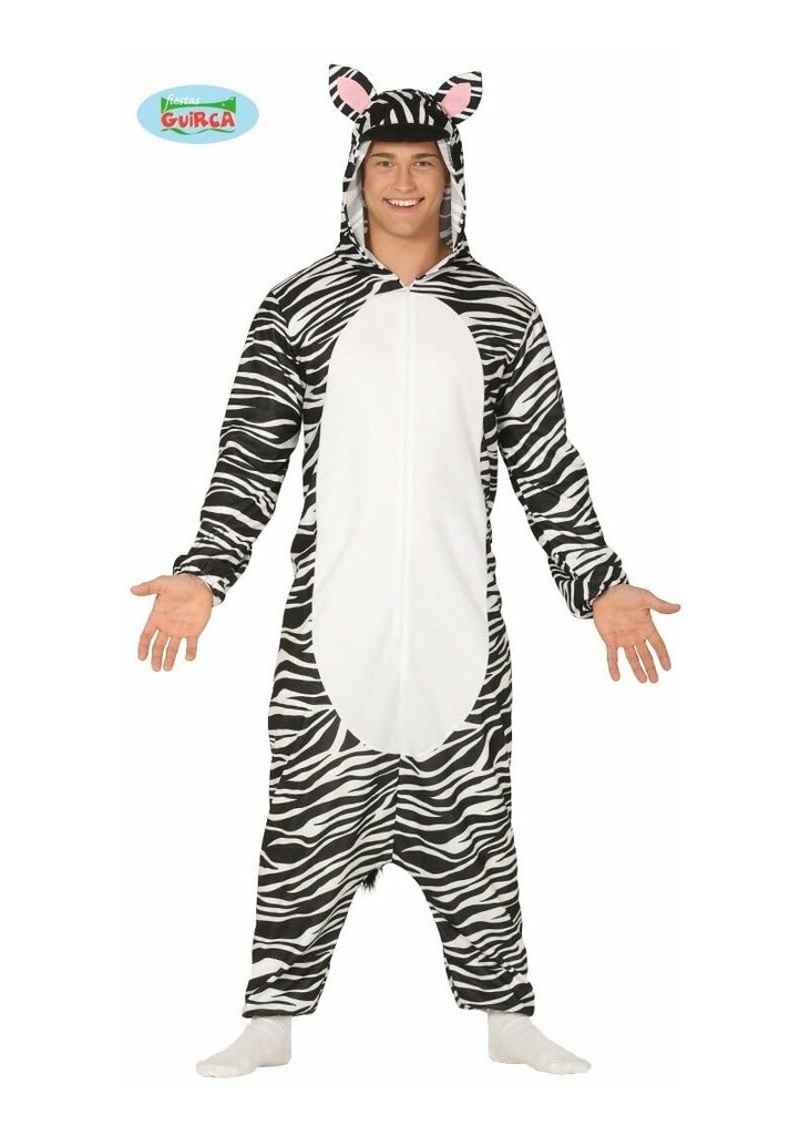 Zebra Onesie – Adult Size Large
