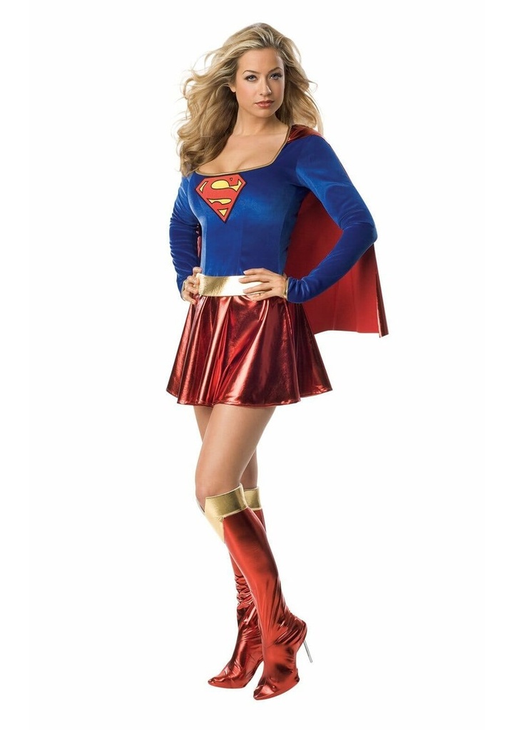 Official Licensed DC Supergirl Costume – Adult Size Medium