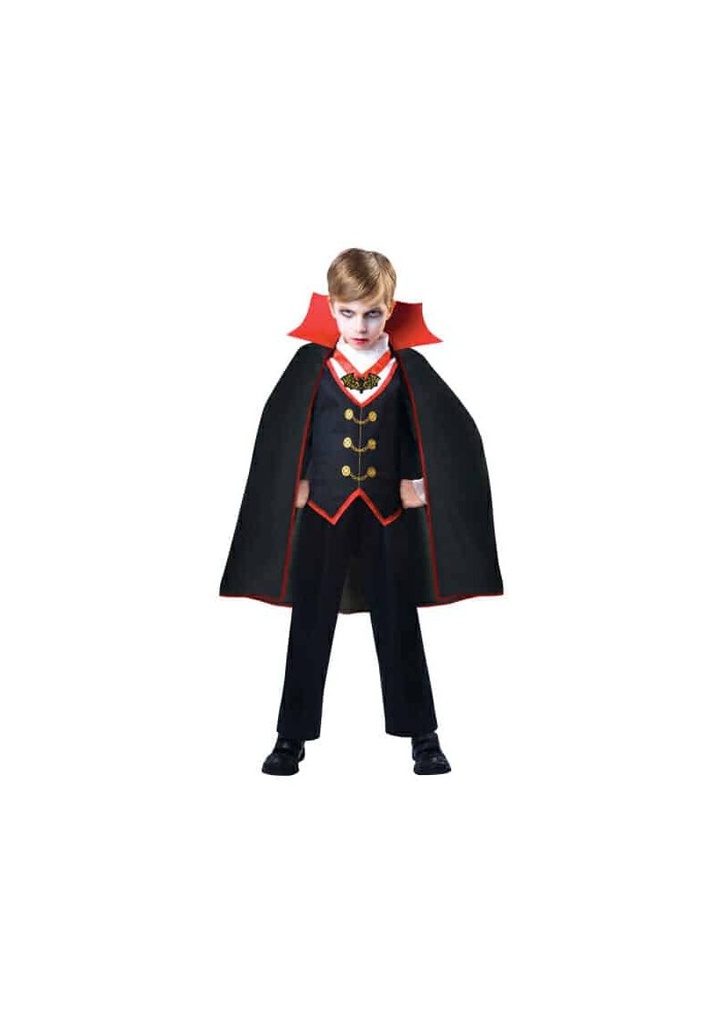 Halloween Costume Count Dracula Boy – Age 4 to 6 Years