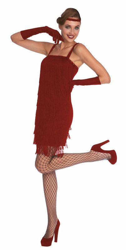 Classy Red Flapper – Adult Size XL