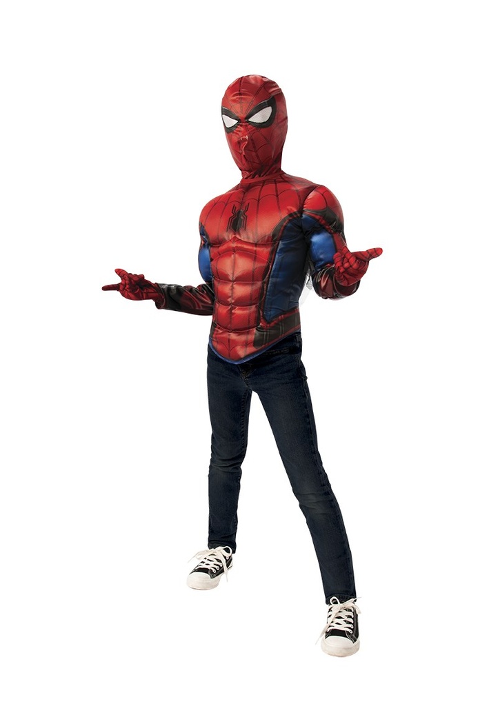 Official Licensed Spiderman Costume Set - Age 5 to 8 Years