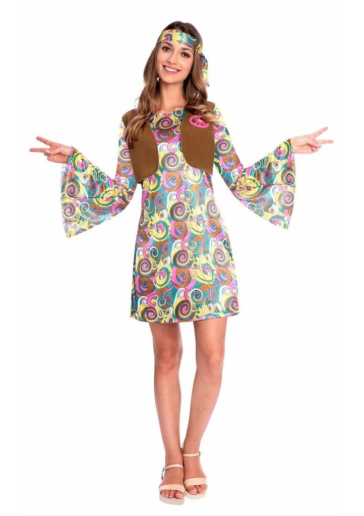 Psychedlic Hippy Lady – Adult Size Large