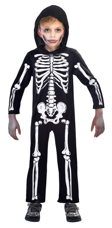 Hoodie Skeleton Costume – Age 6 to 8 Years