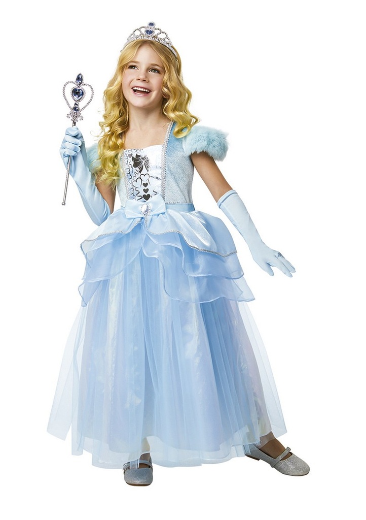 Blue Princess (Cinderella) Costume - Age 5 to 6 Years