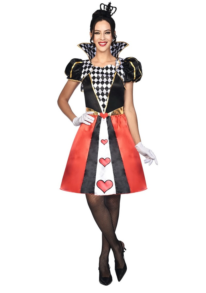 Lovely Queen of Hearts Costume – Adult Size Small