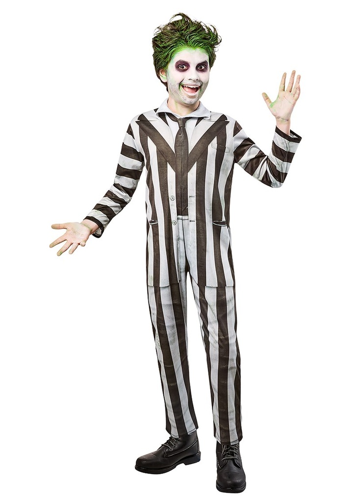 Official Licensed Beetlejuice Costume - Age 9 to 10 Years