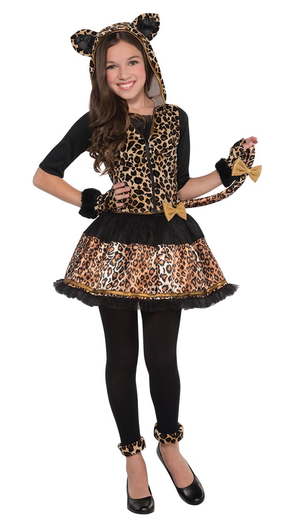 [997038] Sassy Spots Leopardess Costume – Age 14 to 16 Years