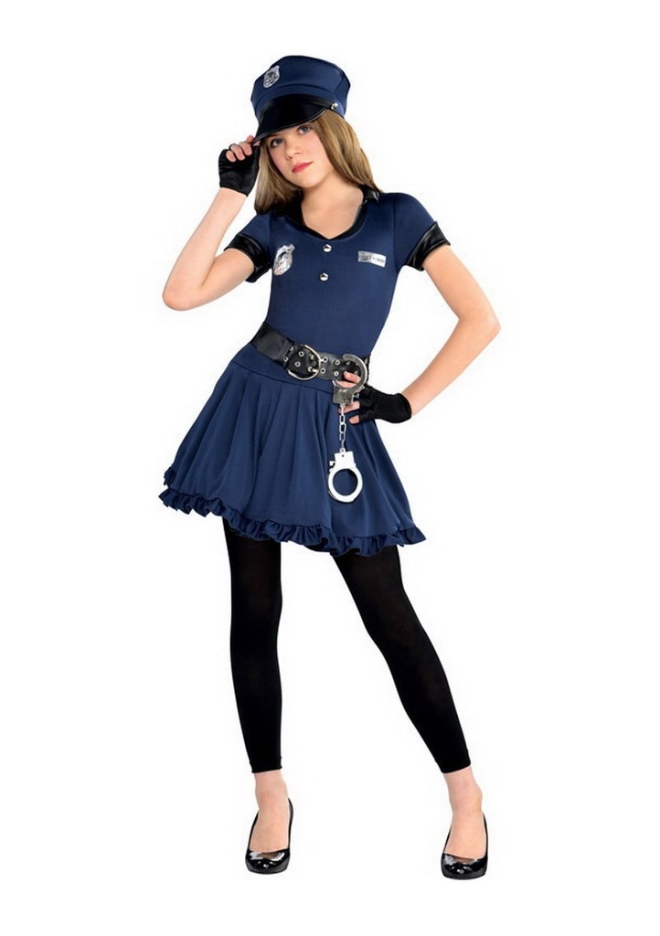 Police Cop Cutie Costume – Age 12 to 14 Years