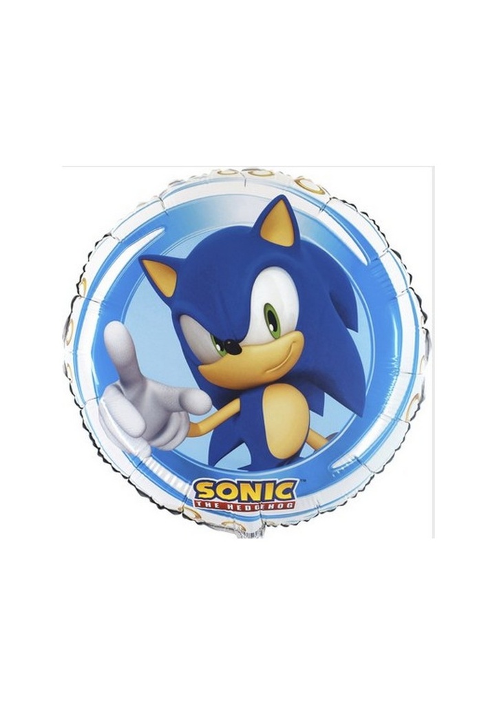 Sonic 18 Inch Foil Balloon