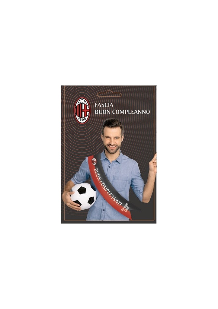Milan Buon Compleanno Sash