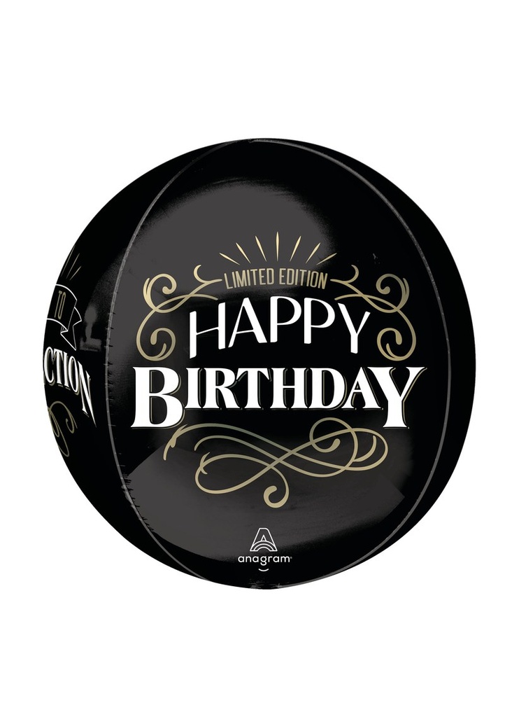 [4486101] Better With Age Orbz Foil Balloon - 38 x 40cm