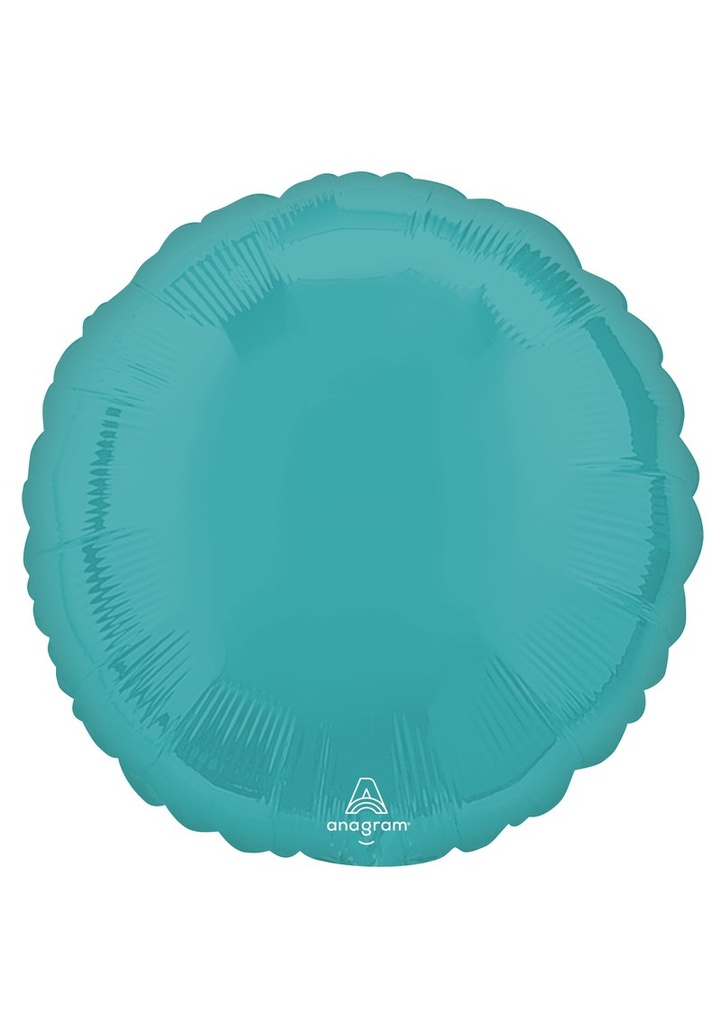 Vibrant Blue Standard Circle Foil Balloon 17" (42cm)