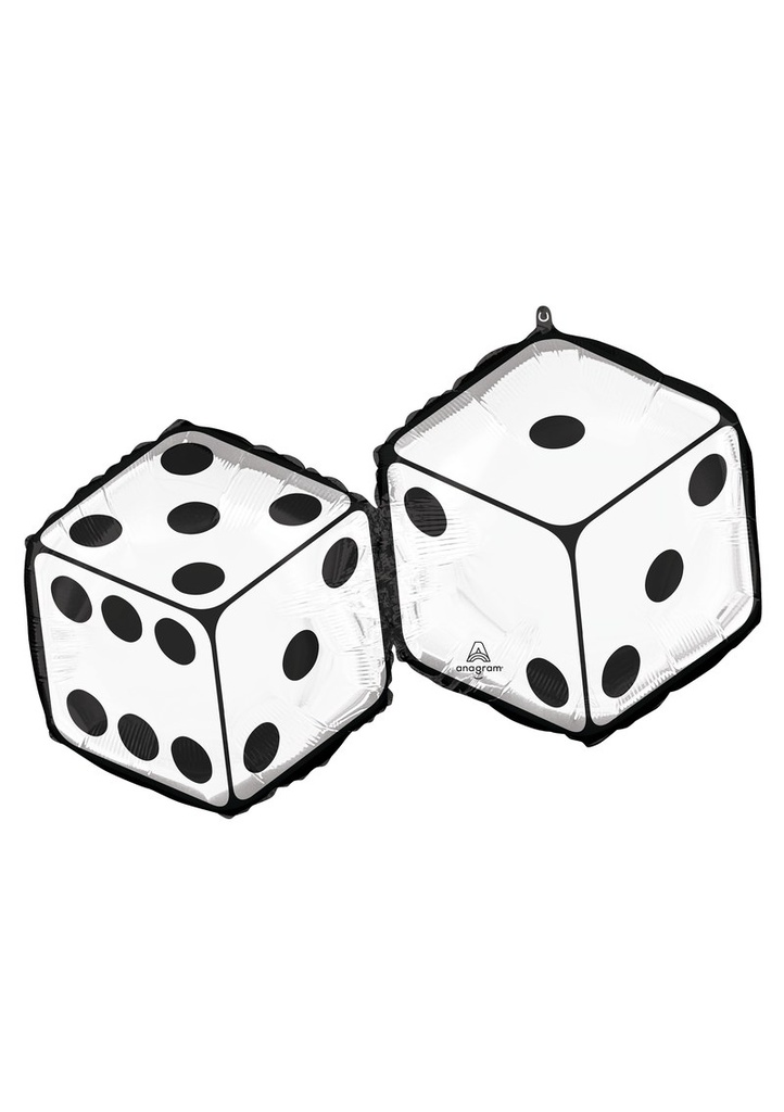 Feeling Lucky SuperShape Foil Balloon - 76 x 55cm