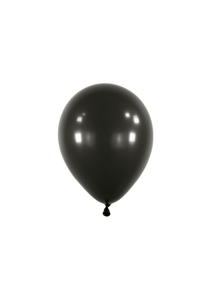 [4809975-1] Anagram Latex Balloon - Fashion Jet Black 11" RND - 1pc
