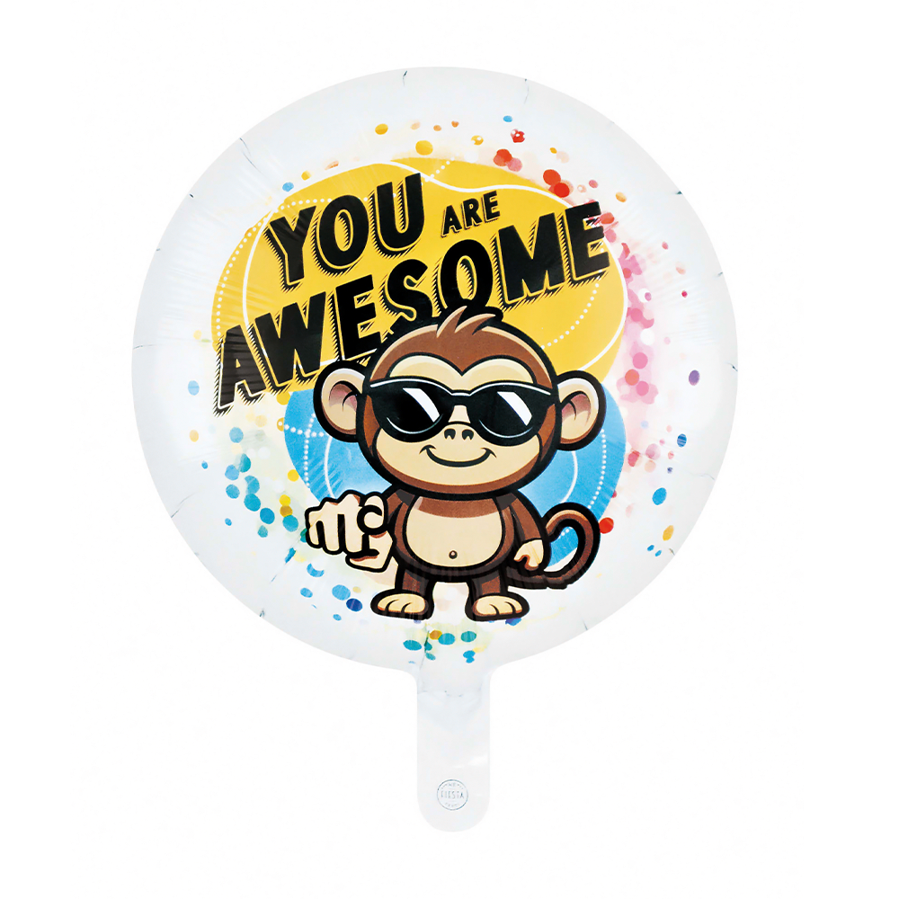 Foil Balloon 18 Inch Round - You Are Awesome