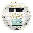 Foil Balloon Birthday Cake Stars - 45cm