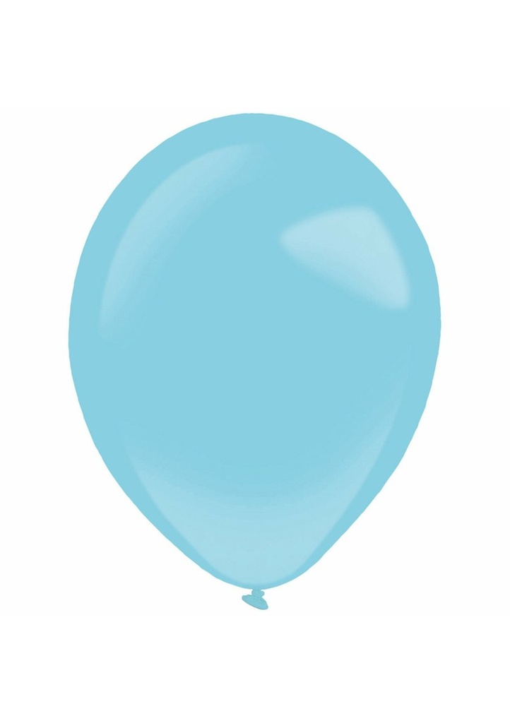 [9905378-1] Everts Latex Balloon Caribbean Blue Fashion - (11"/28cm) - 1pc