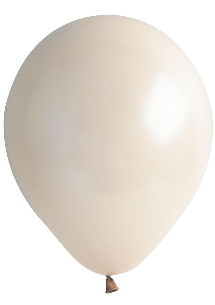 [BBP12-40] Balonevi Pastel White Sand Latex Balloon 12 Inch - 1pc